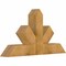 Ekena Millwork Saratoga Rough Sawn Timber Gable Bracket, Western Red Cedar, 48"W x 26"H x 6"D x 6"F, 13/12 Pitch GBW048X26X0606SAR00RWR - alternate 5